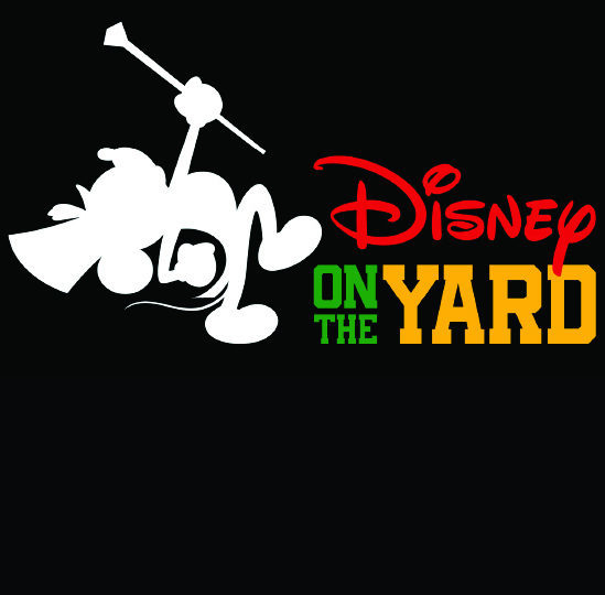 The logo for Disney on the Yard.